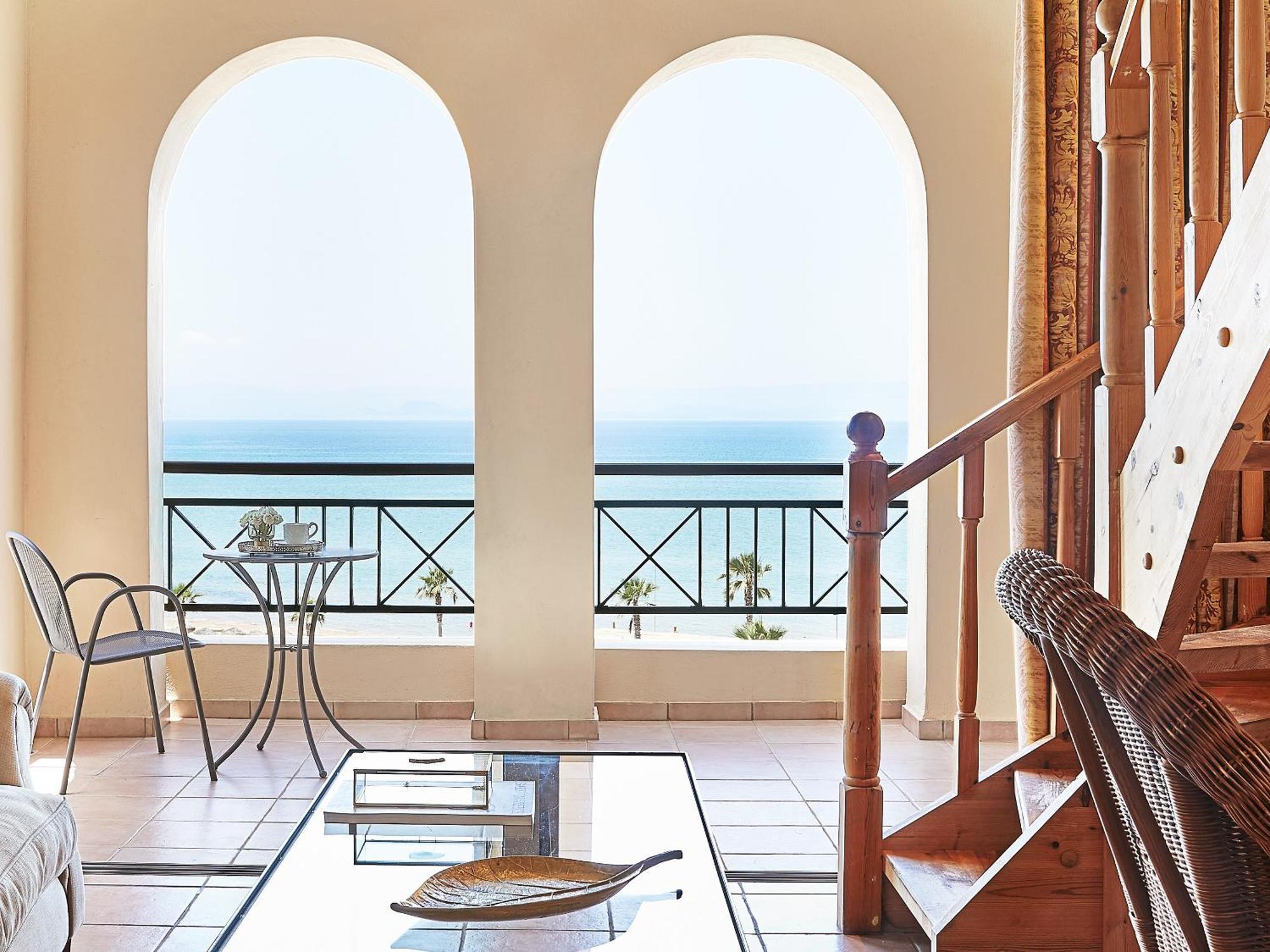 Grecotel Luxme Oasis At Riviera Olympia & Aqua Park ลูตราคิลลินิส ภายนอก รูปภาพ