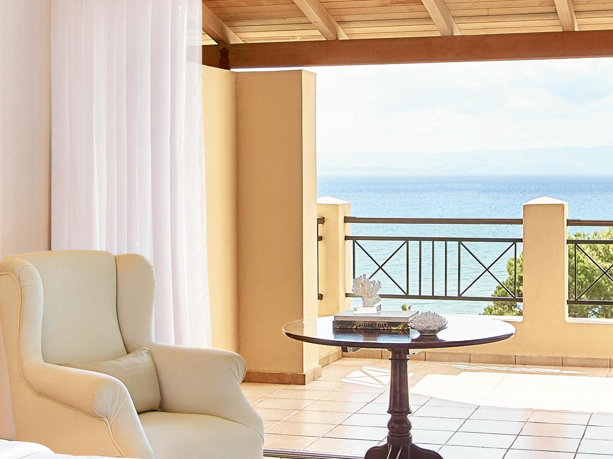 Grecotel Luxme Oasis At Riviera Olympia & Aqua Park ลูตราคิลลินิส ภายนอก รูปภาพ